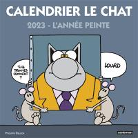 Calendrier Le Chat 2023 : l'année peinte