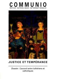 Communio, n° 151. Justice et tempérance