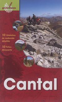 Cantal : 10 itinéraires de randonnée détaillés, 10 fiches découverte