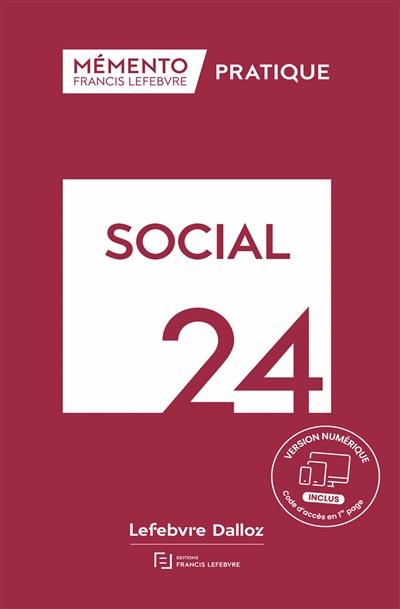 Mémento social 2024