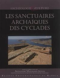Les sanctuaires archaïques des Cyclades
