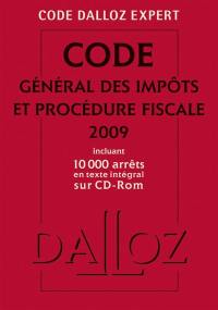 Code général des impôts et procédure fiscale 2009