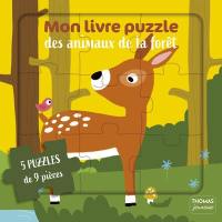 Mon livre puzzle des animaux de la forêt