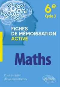 Maths 6e, cycle 3