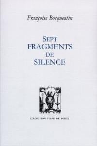 Sept fragments de silence