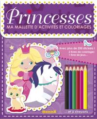 Princesses : ma mallette d'activités et coloriages