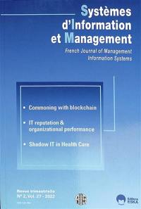 Systèmes d'information et management, n° 2 (2022)