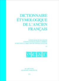 Dictionnaire étymologique de l'ancien français. F3