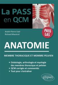Anatomie : membre thoracique et membre pelvien : Pass LAS