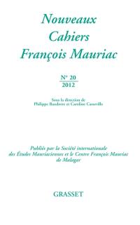 Nouveaux cahiers François Mauriac, n° 20