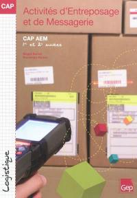 CAP logistique, activités d'entreposage et de messagerie : CAP AEM 1re et 2e années