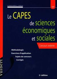 Le CAPES de sciences économiques et sociales : concours externe
