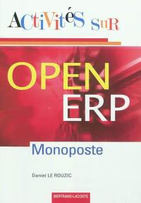 Activités sur OpenERP monoposte