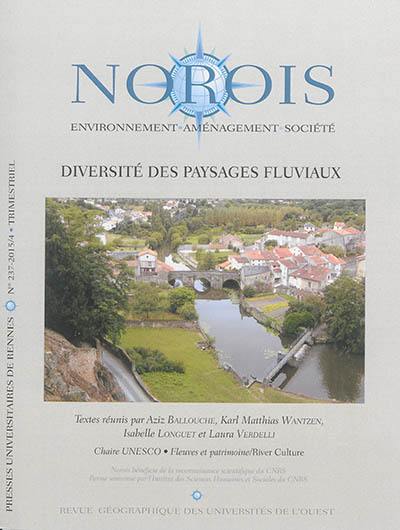 Norois, n° 237. Diversité des paysages fluviaux