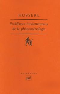 Problèmes fondamentaux de la phénoménologie