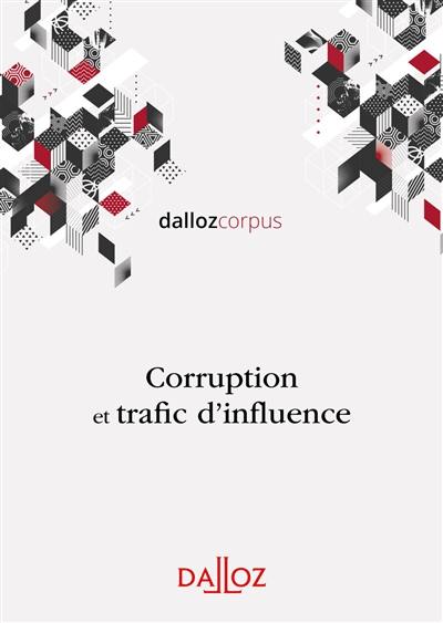 Corruption et trafic d'influence