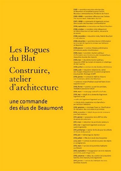 Les Bogues du Blat : Construire, atelier d'architecture : une commande des élus de Beaumont. Blat-Bogue Beaumont : construire ensemble, 2008-2010
