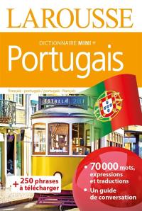 Portugais : dictionnaire mini + : français-portugais, portugais-français