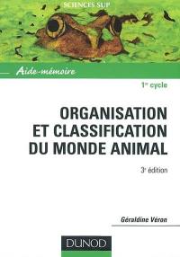 Organisation et classification des animaux : aide-mémoire
