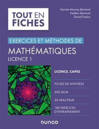 Exercices et méthodes de mathématiques licence 1