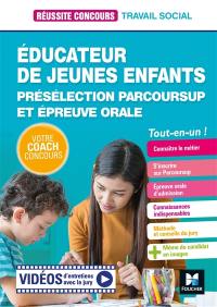 Educateur de jeunes enfants : présélection Parcoursup et épreuve orale : tout-en-un !