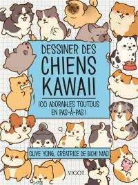 Dessiner des chiens kawaii : 100 adorables toutous en pas-à-pas !