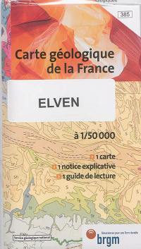 Elven : carte géologique de la France à 1:50.000