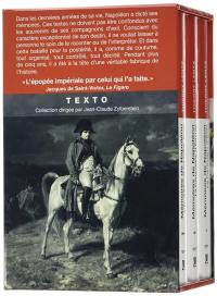 Mémoires de Napoléon : coffret 3 volumes