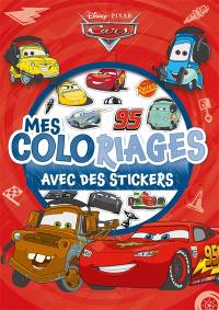 Cars : mes coloriages avec des stickers