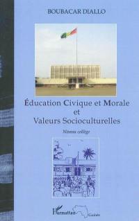 Education civique et morale et valeurs socioculturelles : niveau collège