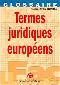 Termes juridiques européens