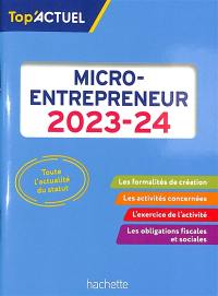 Micro-entrepreneur : 2023-2024