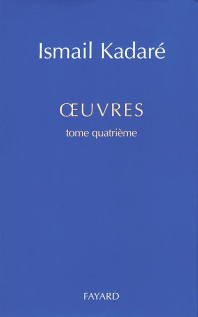 Oeuvres. Vol. 4