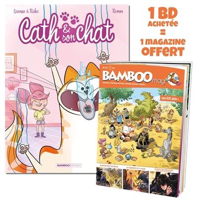 Cath & son chat tome 1 + Bamboo mag