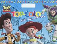Top-colo avec des stickers : Toy story