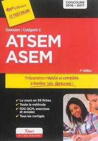 ATSEM, ASEM : concours, catégorie C : concours 2016-2017