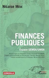 Finances publiques : espace UEMOA-UMOA