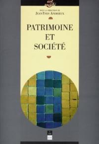 Patrimoine et société : actes du cycle de conférences prononcées à l'Université de Haute-Bretagne (Rennes 2)