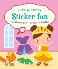 Little princess sticker fun : poupées à habiller. Little princess sticker fun : aankleedpoppen