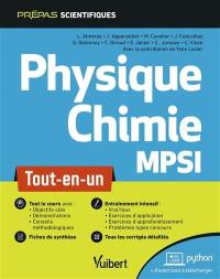 Physique chimie MPSI : tout-en-un