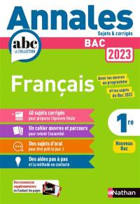 Français 1re : nouveau bac, 2023