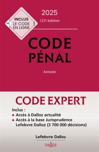 Code pénal, code de procédure pénale 2025