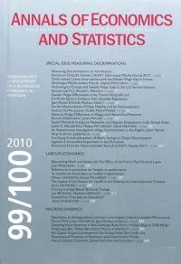 Annals of economics and statistics, n° 99-100
