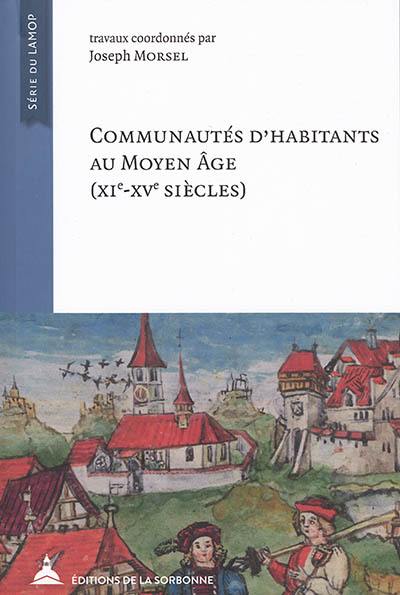 Communautés d'habitants au Moyen Age (XIe-XVe siècles)