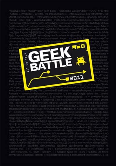 Geek battle