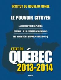 L'état du Québec : 2013-2014