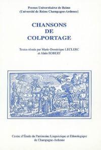 Chansons de colportage : actes du colloque, Troyes, les 22 et 23 juin 2001