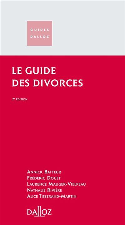 Le guide des divorces