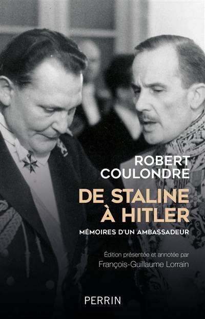 De Staline à Hitler : mémoires d'un ambassadeur : 1936-1939