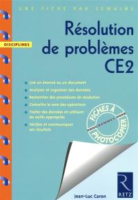 Résolution de problèmes CE2 : programmes 2008